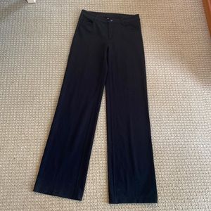 Athleta Black Classic Ponte Pants, size 6